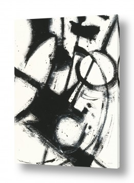 ציורי אבסטרקט אבסטרקט מודרני | ביטוי מופשט II לבן