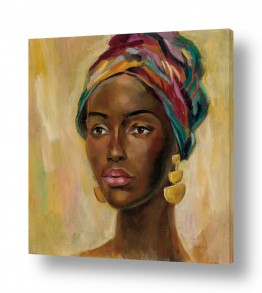 אנשים נשים | פורטרט אפריקאית II