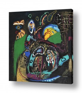 תמונות לסלון תמונות אבסטרקט לסלון | טבעון 8