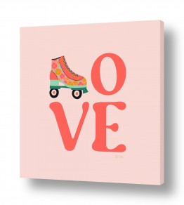 ציורים ציורים אנרגטיים | Love Skating