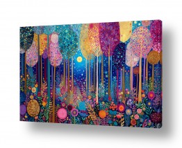 חלל ואסטרונומיה כוכבים | Moonlit Bloom