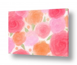 ציורים ורדה ליבני | pink roses