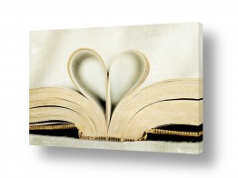 אלמנטים דקורטיביים ספרים | אהבה לבנה