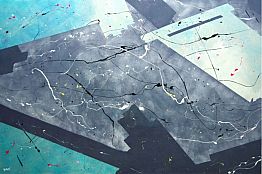 גאומטרי כחול