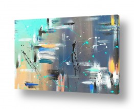 ציורים יעל ארט | מופשט ריבוע