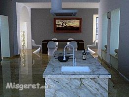 מטבח הייטק מבט לפינת א