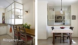 פינת אוכל ודלפק מטבח