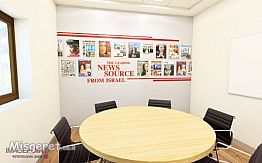 עיצוב חדר ישיבות Jpost