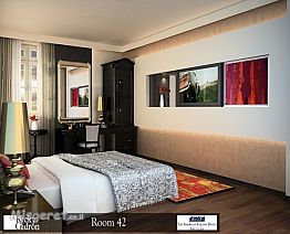 חדר שינה מלונאי